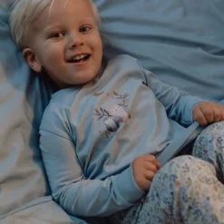 Little Dutch Jongens Kleding|Pyjama's^Tweedelige pyjama - Blauw - Forest Friends - Forest Adventure