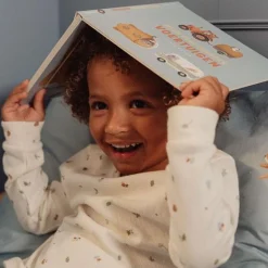 Little Dutch Pyjama's|Pyjama's^Tweedelige pyjama - Wit - Forest Friends - Forest Treasures