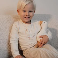 Little Dutch Pyjama's|Pyjama's^Tweedelige pyjama - Zand - Gestreept