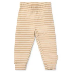 Little Dutch Pyjama's|Pyjama's^Tweedelige pyjama - Zand - Gestreept