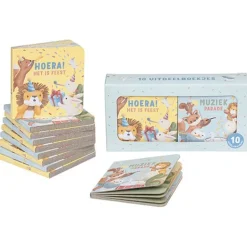 Little Dutch Boeken^Uitdeelboekjes - Hoera! Het is feest & Muziekparade - NL