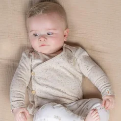 Little Dutch Babykleding^Vest - Zand - Newborn Naturals