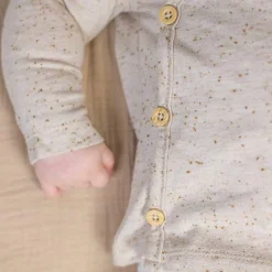 Little Dutch Babykleding^Vest - Zand - Newborn Naturals