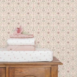 Little Dutch Decoratie|Behang^Vliesbehang - Meerkleurig - Fairy Garden - Fairy Flowers