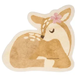 Little Dutch Vloerkleden|Decoratie^Vloerkleed hert - Beige - Fairy Garden