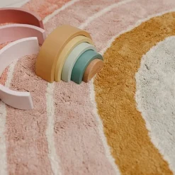 Little Dutch Vloerkleden|Decoratie^Vloerkleed regenboog - Meerkleurig - Essentials