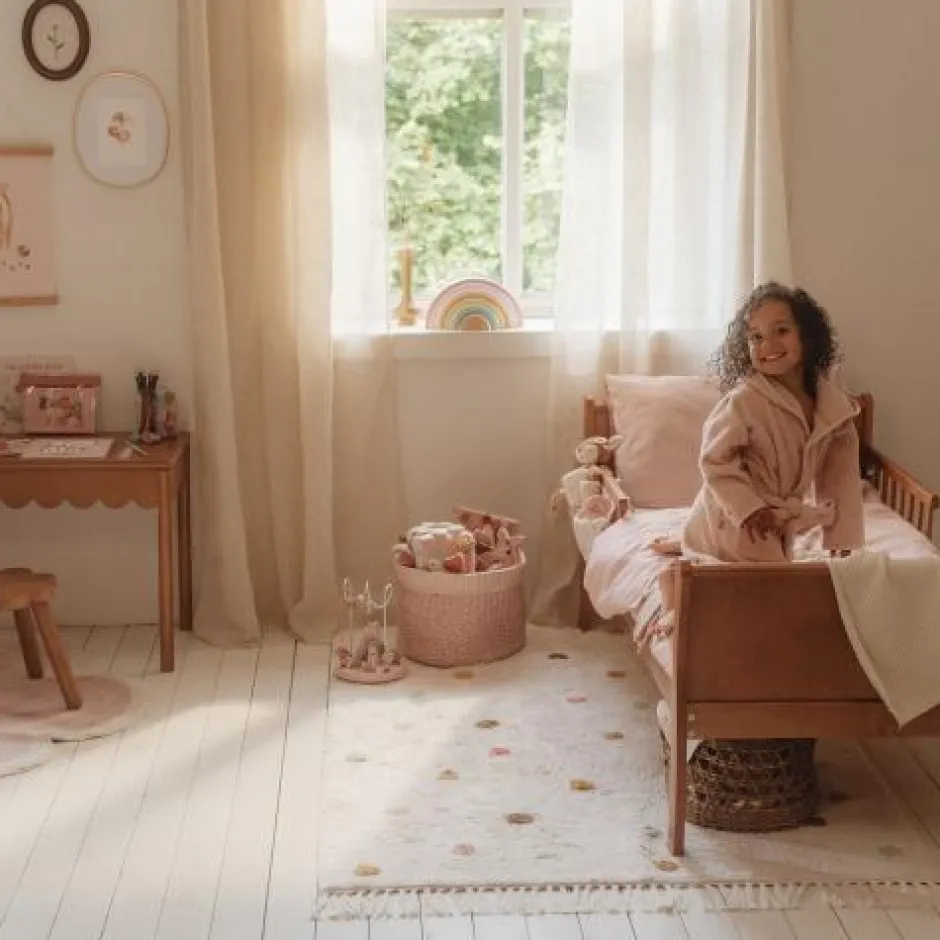 Little Dutch Vloerkleden|Decoratie^Vloerkleed stippen - Meerkleurig - Essentials