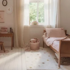 Little Dutch Vloerkleden|Decoratie^Vloerkleed stippen - Meerkleurig - Essentials