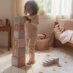 Little Dutch Vloerkleden|Decoratie^Vloerkleed stippen - Meerkleurig - Essentials