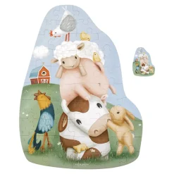 Little Dutch Speelgoed Vanaf 3 Jaar|Puzzels & Spelletjes^Vloerpuzzel Little Farm