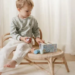 Little Dutch Educatief Speelgoed|Houten Speelgoed^Vormenstoof - Blauw - Forest Friends