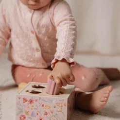 Little Dutch Educatief Speelgoed|Houten Speelgoed^Vormenstoof - Roze - Fairy Garden