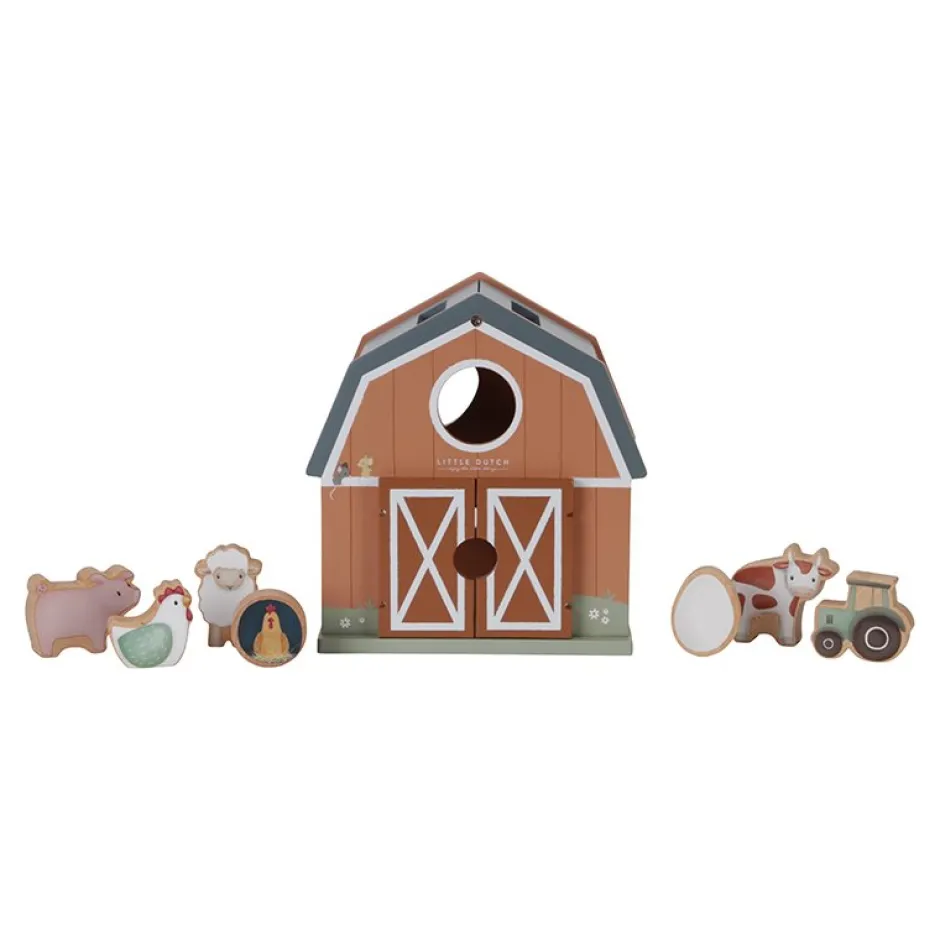 Little Dutch Educatief Speelgoed^Vormenstoof Little Farm