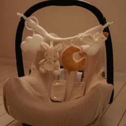 Little Dutch Speelgoed Voor Onderweg|Wagenspanners^Wagenspanner - Beige - Newborn Naturals