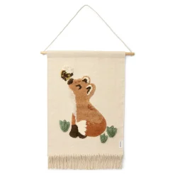 Little Dutch Decoratie^Wandkleed vos - Wit - Forest Friends