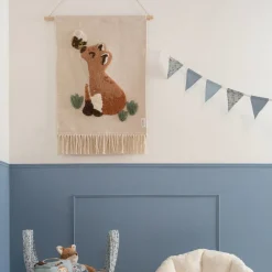 Little Dutch Decoratie^Wandkleed vos - Wit - Forest Friends
