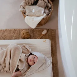 Little Dutch Washandjes & Monddoekjes^Washandjes set - Wit - Newborn Naturals - Baby Bunny