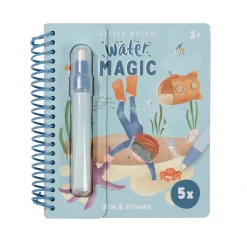 Little Dutch Creatief Speelgoed^Waterkleurboek Jim & Friends