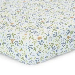 Little Dutch Hoeslakens^Wieg hoeslaken - Blauw - Forest Friends - Forest Adventure