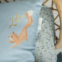 Little Dutch Hoeslakens^Wieg hoeslaken - Blauw - Forest Friends - Forest Adventure