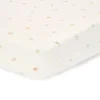 Little Dutch Hoeslakens^Wieg hoeslaken - Wit - Forest Friends - Forest Treasures