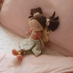 Little Dutch Hoeslakens^Wieg hoeslaken - Wit - Forest Friends - Forest Treasures