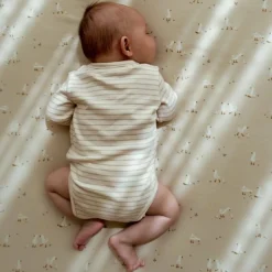 Little Dutch Wiegdekens^Wiegdeken - Beige - Little Goose - Moon & Stars