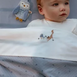 Little Dutch Wiegdekens^Wiegdeken - Blauw - Essentials