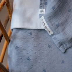 Little Dutch Wiegdekens^Wiegdeken - Blauw - Essentials