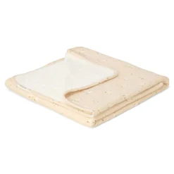 Little Dutch Wiegdekens^Wiegdeken - Fleece - Beige - Newborn Naturals - Little Goose