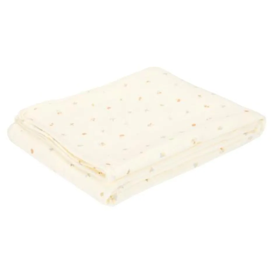 Little Dutch Wiegdekens^Wiegdeken - Wit - Forest Friends - Forest Treasures