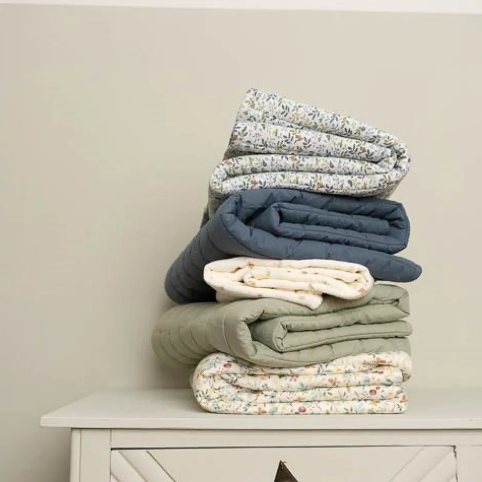 Little Dutch Wiegdekens^Wiegdeken - Wit - Forest Friends - Forest Treasures