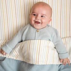 Little Dutch Wiegdekens^Wiegdeken Pure Soft Blue