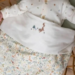 Little Dutch Lakens^Wieglaken - Wit - Forest Friends