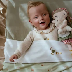 Little Dutch Lakens^Wieglaken - Wit - Little Farm