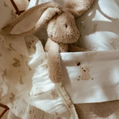 Little Dutch Lakens^Wieglaken - Wit - Newborn Naturals - Baby Bunny
