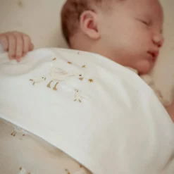 Little Dutch Lakens^Wieglaken - Wit - Newborn Naturals - Little Goose