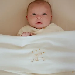 Little Dutch Lakens^Wieglaken - Wit - Newborn Naturals - Little Goose