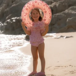 Little Dutch Zwemkleding|Meisjes Kleding^Zwemshirt korte mouw - Meerkleurig - Ocean Treasures